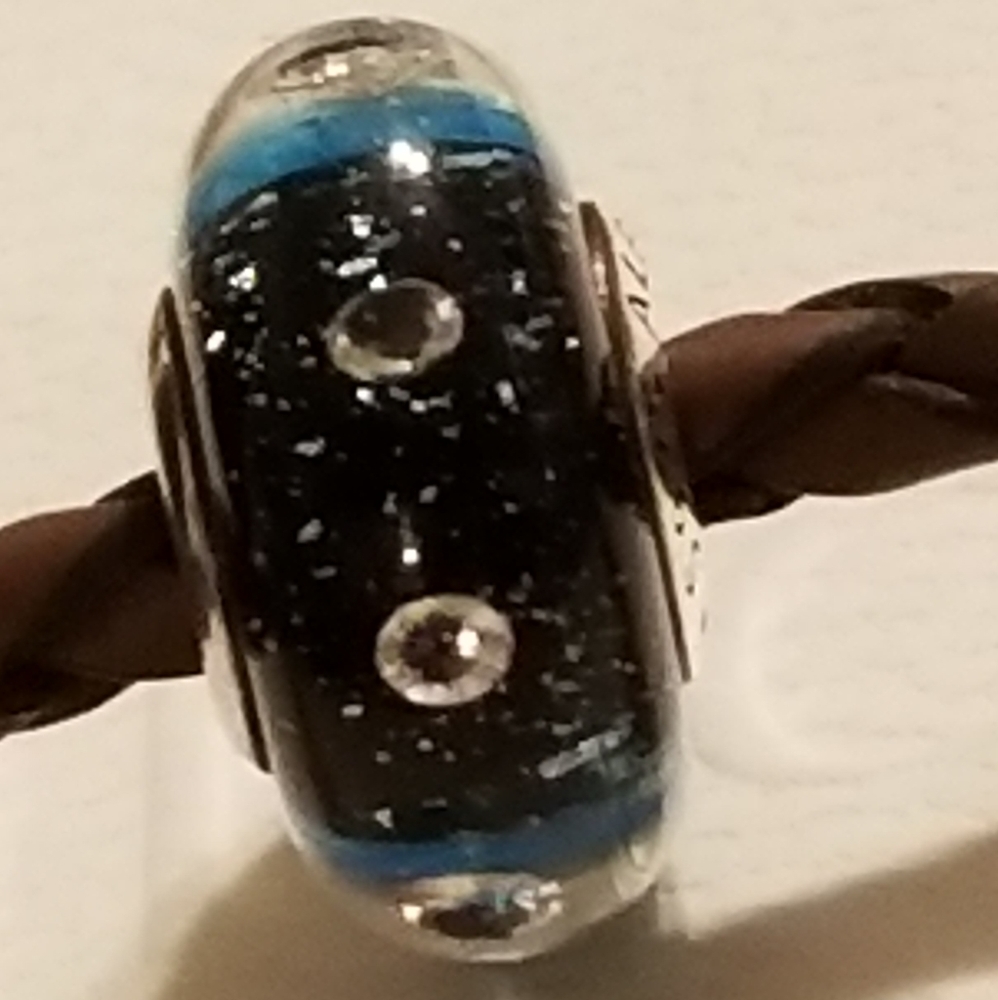 PANDORA 791627cz EFFERVESENCE MIDNIGHT BLUE